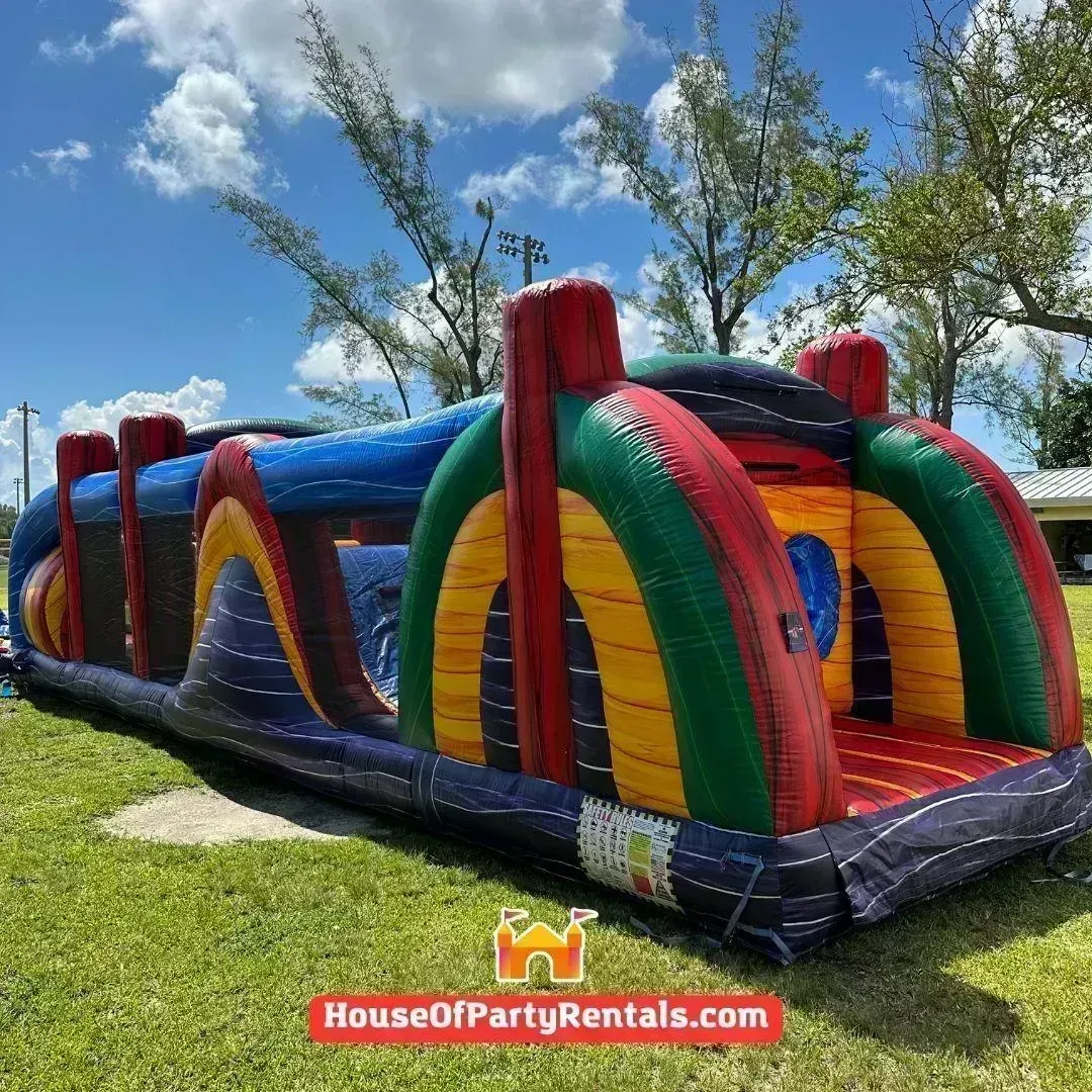 70 Ft Obstacle Course Rentals 3